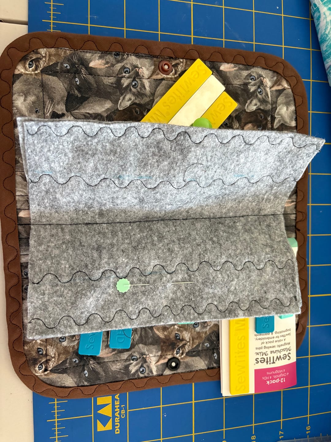 Customer photo review of Hold Tite Folio Pattern - FREE Download
