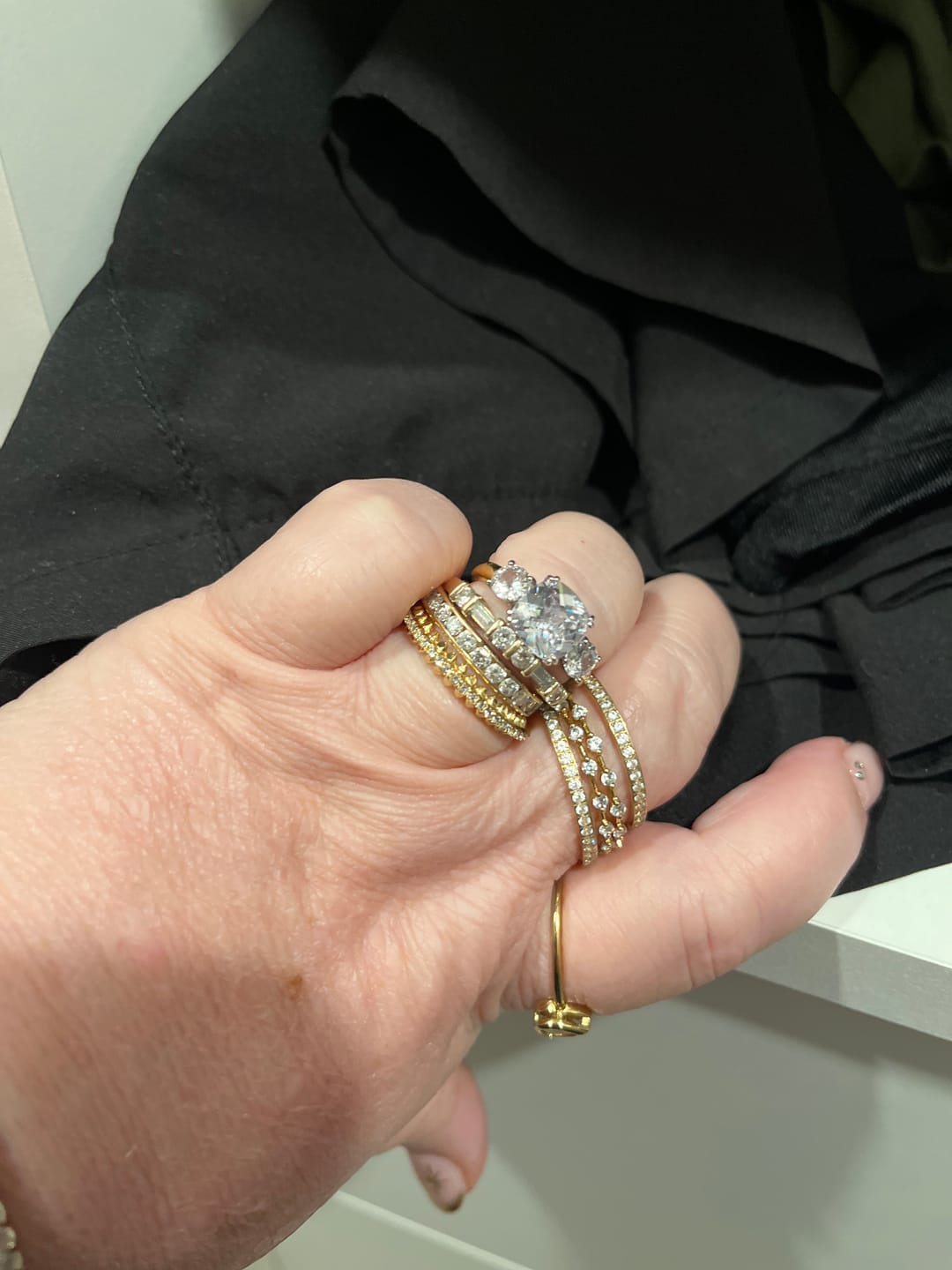 Customer photo review of Crested Ring