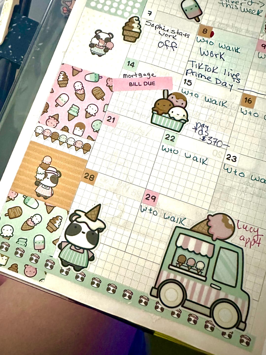 Customer photo review of Hobonichi Subscription