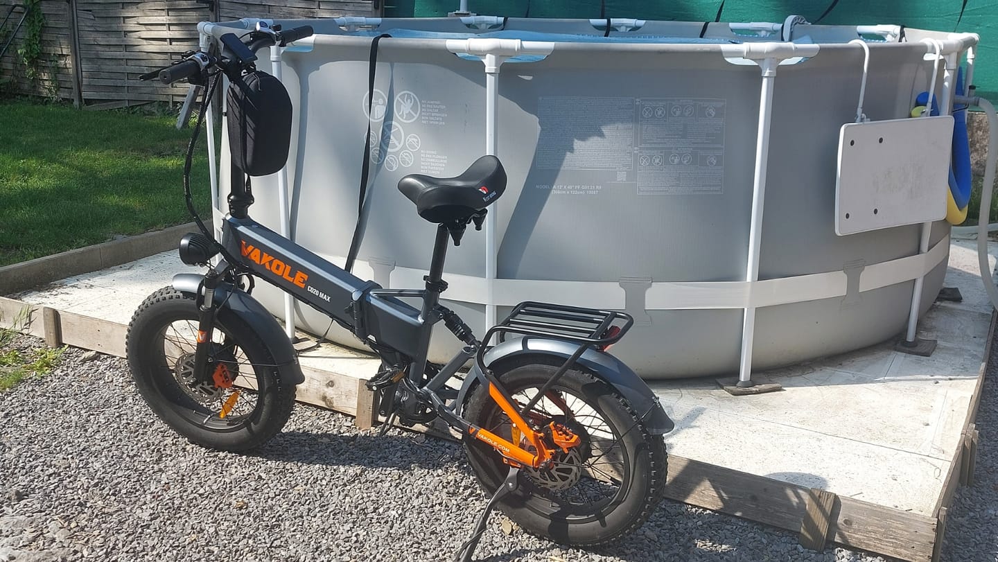 Customer photo review of Vakole CO20 MAX 750W*2 Dual Motor 20" Folding Fat Bike 960Wh with Torque Sensor 20Ah Battery