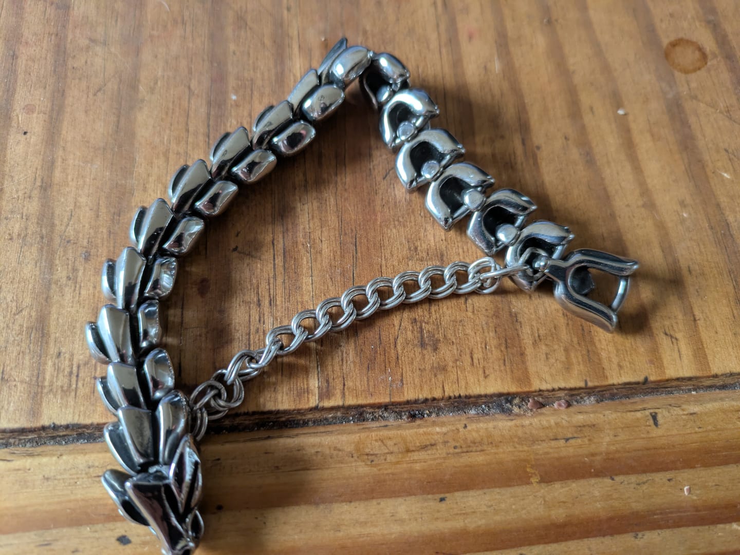 Customer photo review of The Midgard Serpent - Stainless Steel Bracelet