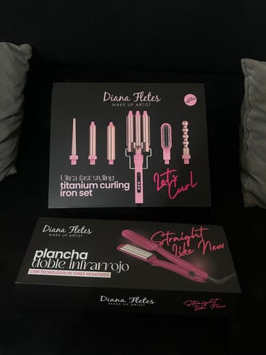 Customer photo review of Plancha Profesional Infrarroja Titanium Galvanizado