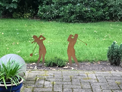 Customer photo review of Gartenstecker Golfer