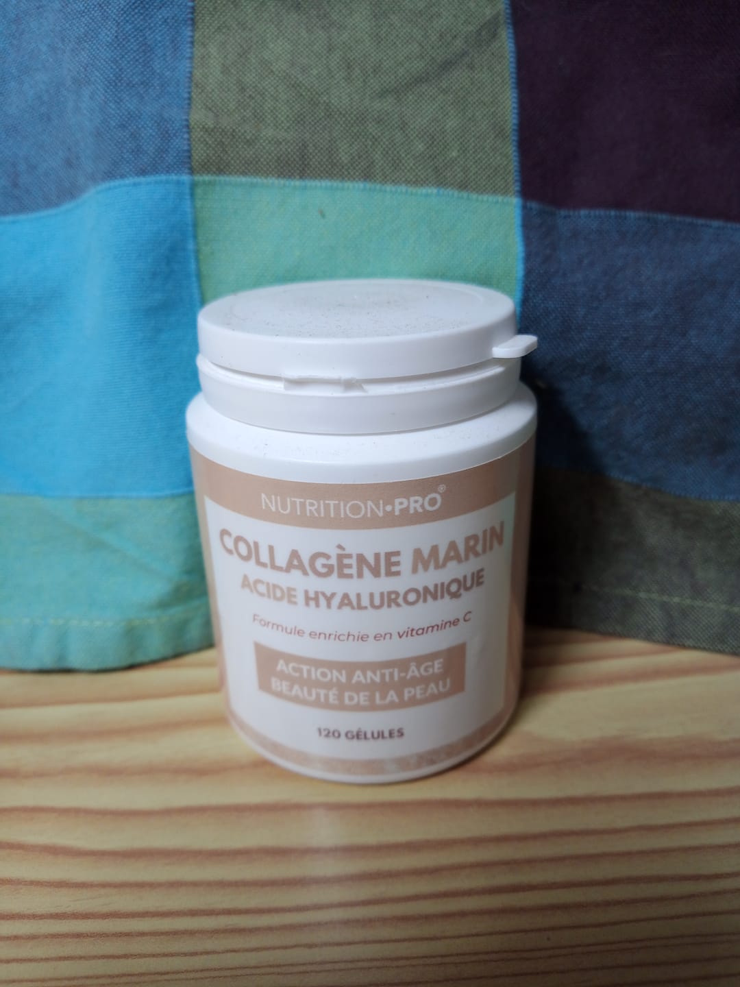 Customer photo review of COLLAGÈNE MARIN HYDROLYSÉ / ACIDE HYALURONIQUE - 120 GÉLULES