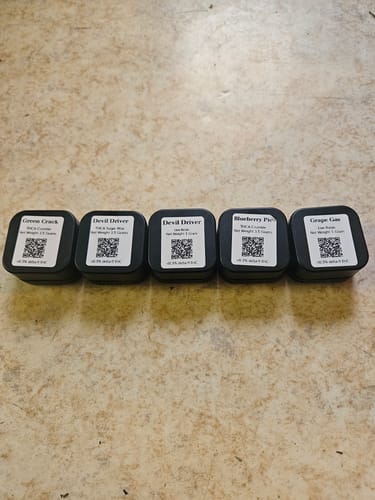 Customer photo review of Grape Gas Live Rosin