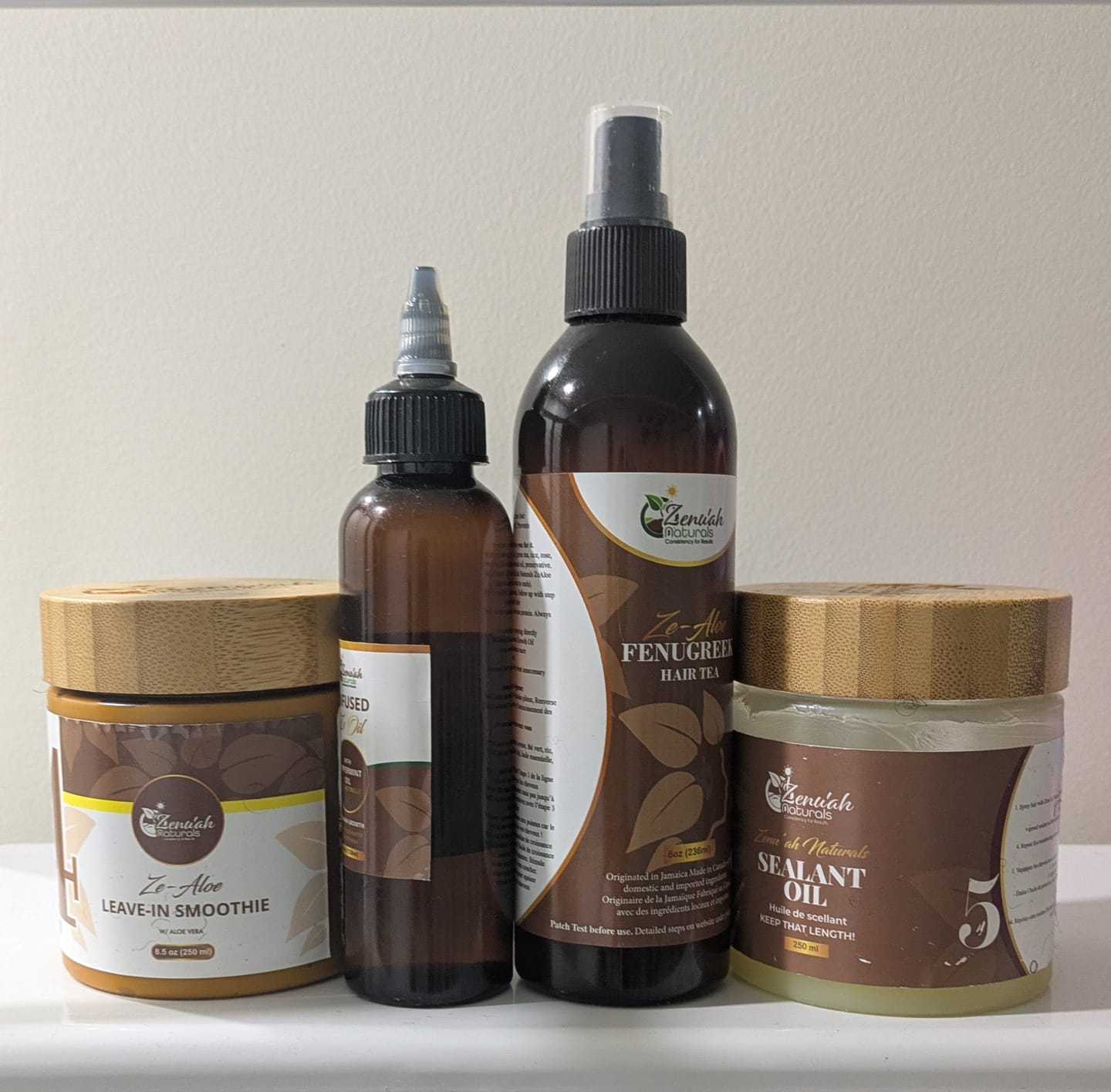 Customer photo review of Growth Oil (Infused Ze Oil)