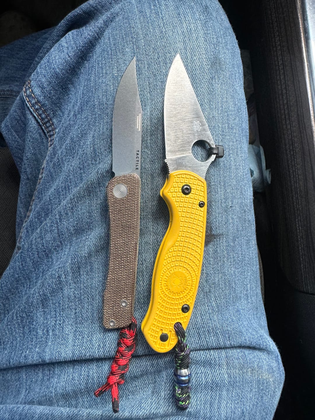 Customer photo review of Lone Star Knife Lanyard – Handmade Utility & Style