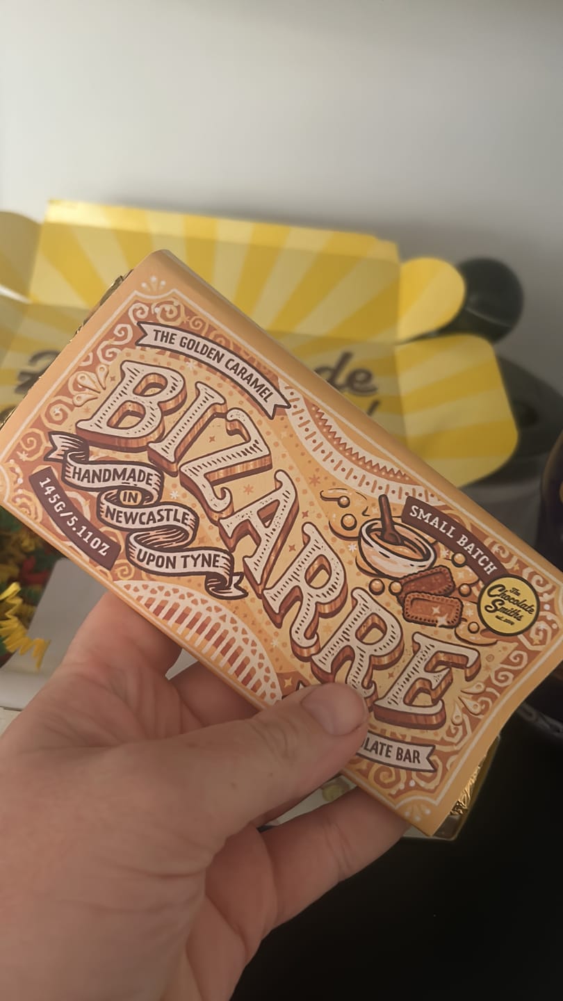 Customer photo review of The Golden Caramel Bizarre Bar 145g