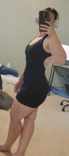 Customer photo review of Define Bodysuit Short