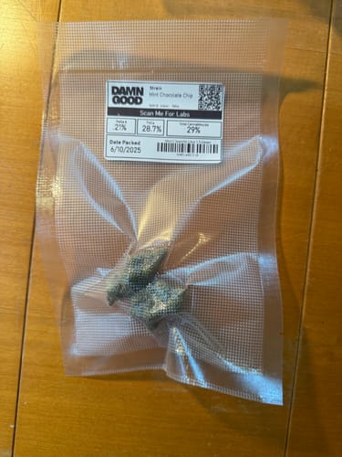Customer photo review of Mint Chocolate Chip