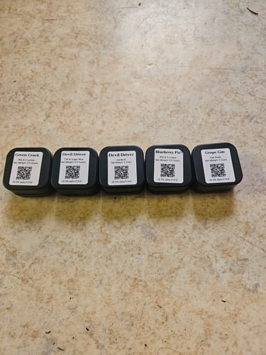 Customer photo review of Blueberry Pancake THCA Crumble