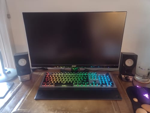 Customer photo review of R19BT 2.0 PC Speaker System with Bluetooth