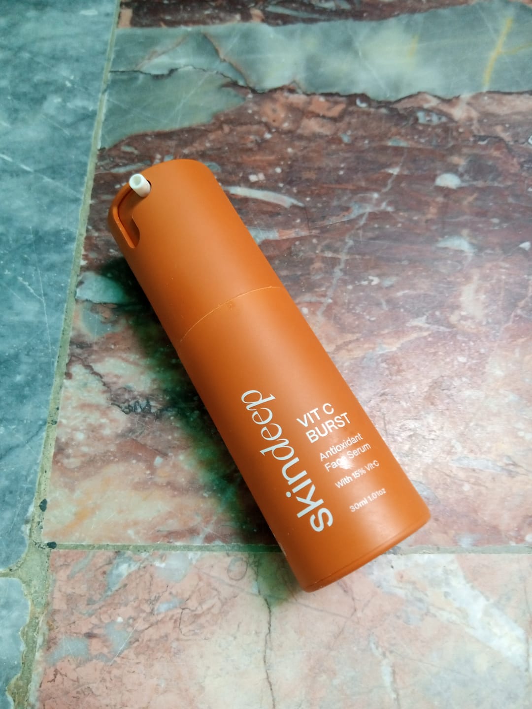 Customer photo review of Vit C BURST - Antioxidant Face Serum
