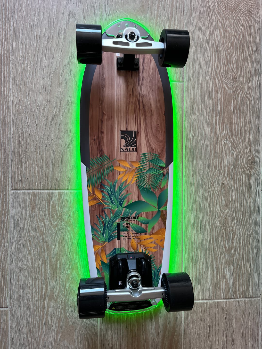 Customer photo review of Backfire Nalu Electric Surf Skate with R5s Remote