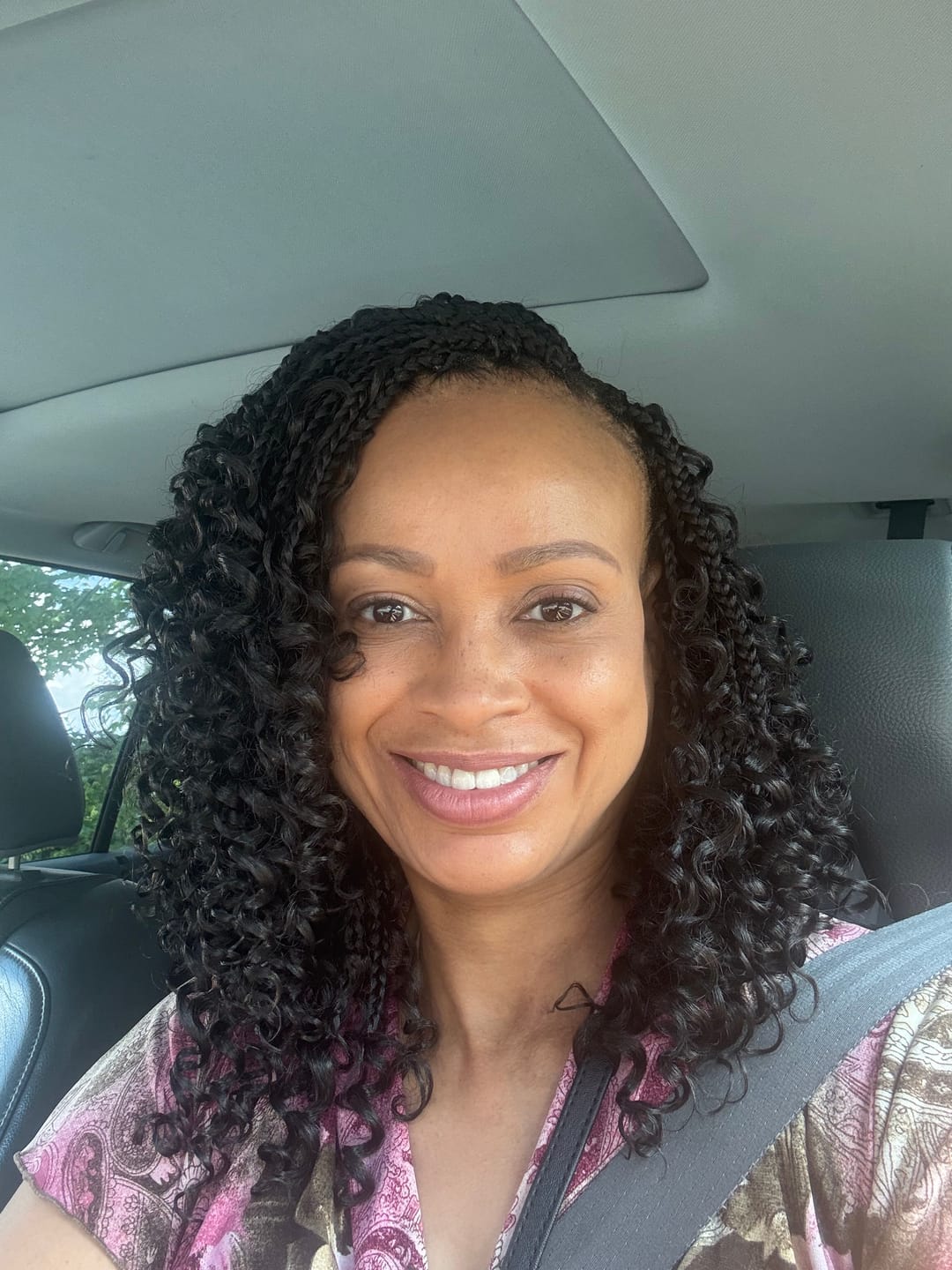 Customer photo review of Zury Sis Crochet Braid 100 Strands One Pack - V11 BOHO CURLY 12/13/14 inch