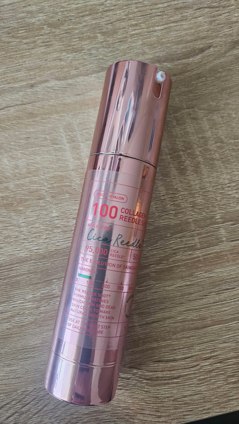 Customer photo review of Serums-būsteris ar mikroadatām un kolagēnu VT Cosmetics Collagen Reedle Shot 100