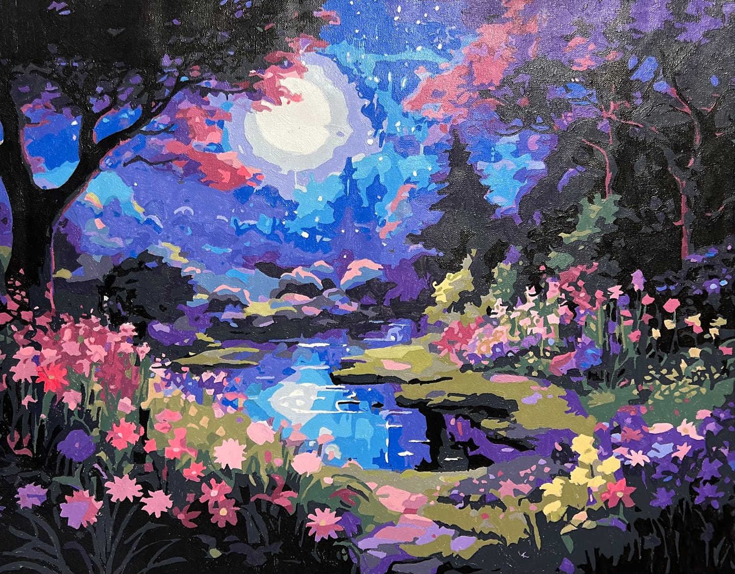 Customer photo review of Moonlit Garden