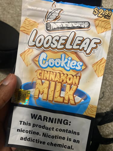 Customer photo review of LooseLeaf x Cookies Cinnamon Milk Wraps