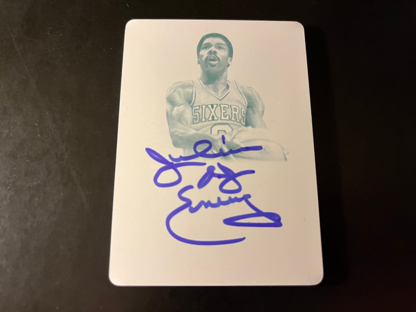 Customer photo review of Julius Erving Autograph Signing