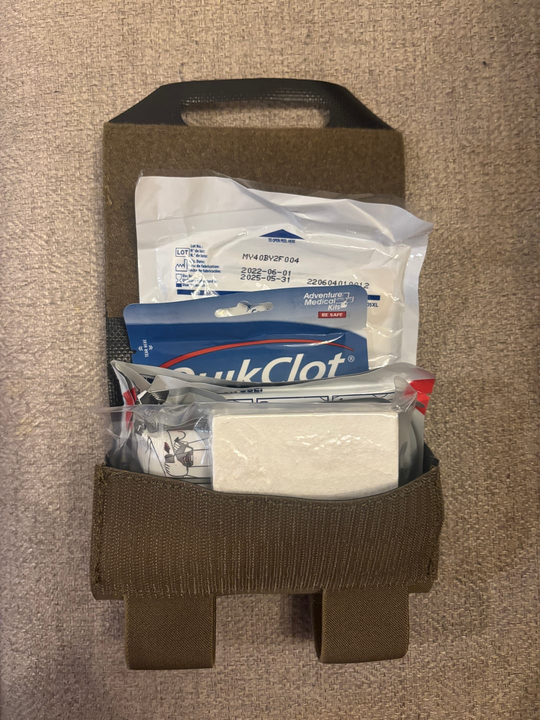 Customer photo review of RTS Tactical IFAK Mini Refill Kit