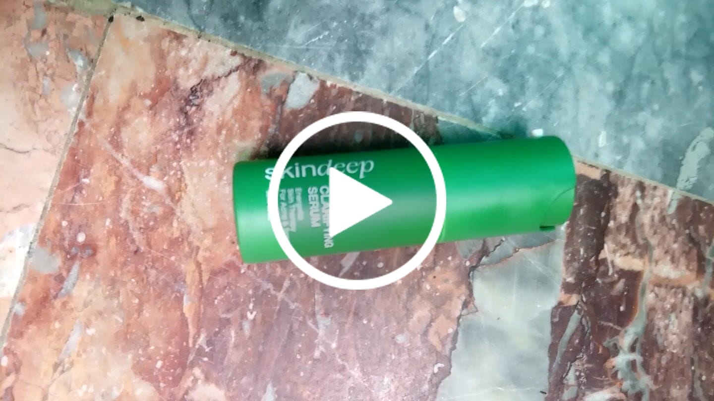 Customer video review of ACNE CLARIFYING SERUM - Energetic Skin Therapy for Acne & Scars