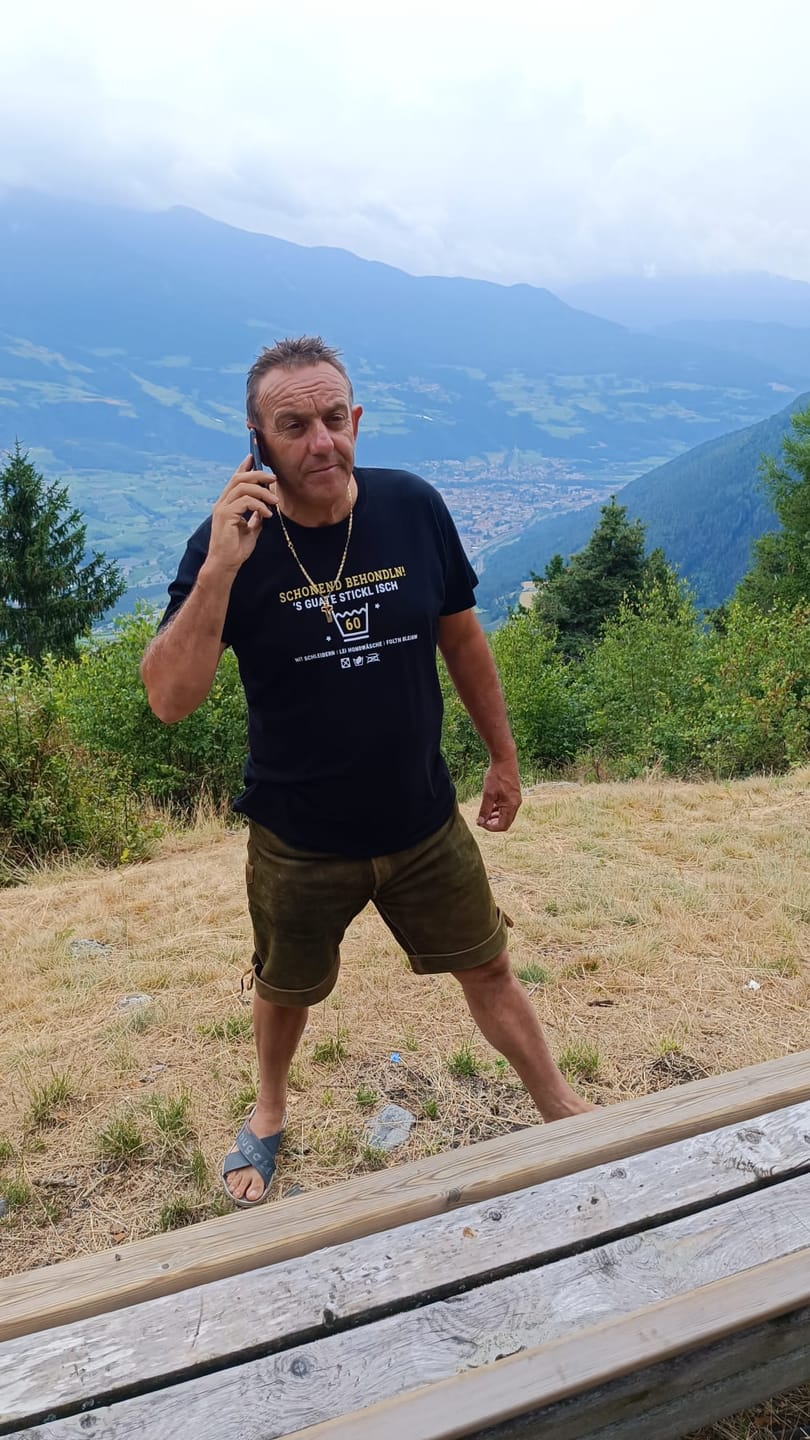 Customer photo review of Schonend behondln 60 - Unisex Shirt Premium