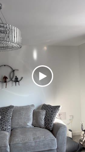 Customer video review of Glam Modern Round Crystal Chandelier