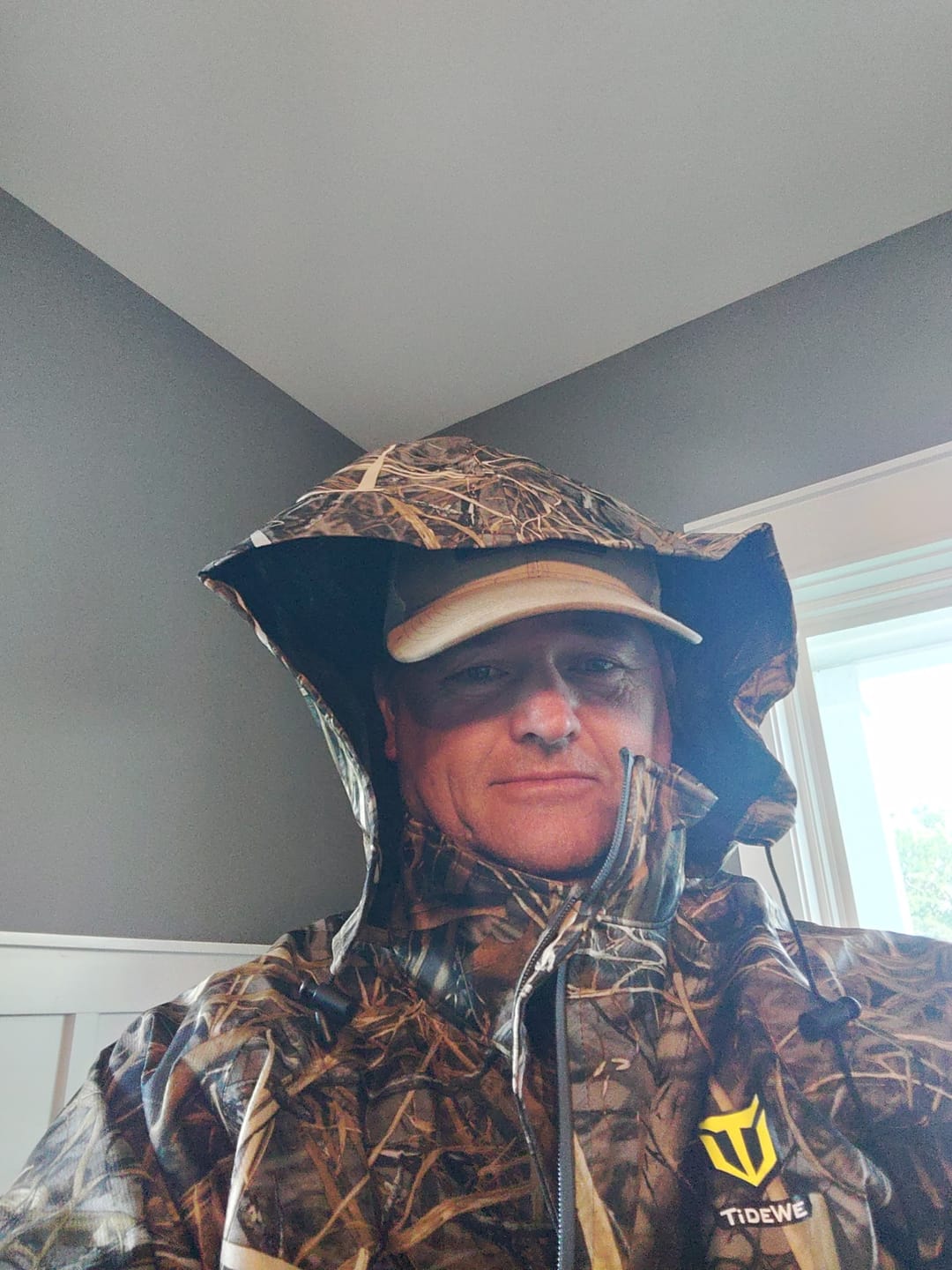 Customer photo review of TideWe Rain Suit, Waterproof Breathable Lightweight Rain Coat & Pant