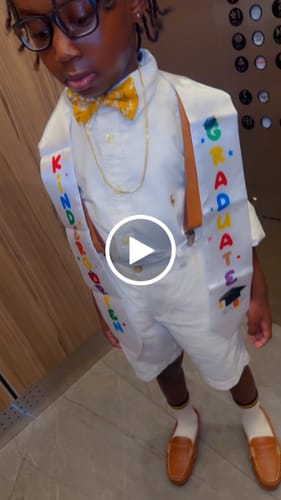 Customer video review of Mustard Floral Bow Tie & Tan Vegan Leather Suspenders Set