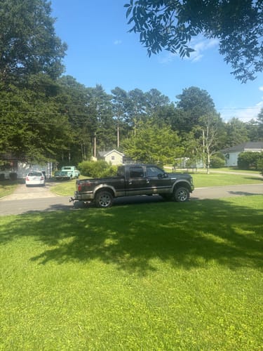 Customer photo review of Ford 3 inch Front Leveling Lift Kit For 2006-2020 Ford F250/F350 3" lift spacers with Shock Extenders