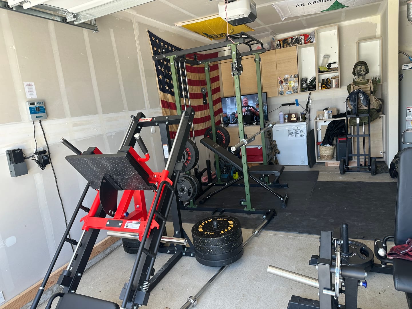 Customer photo review of RitFit LAT Pulldown Attachments Cable Machine Attachments Bundles