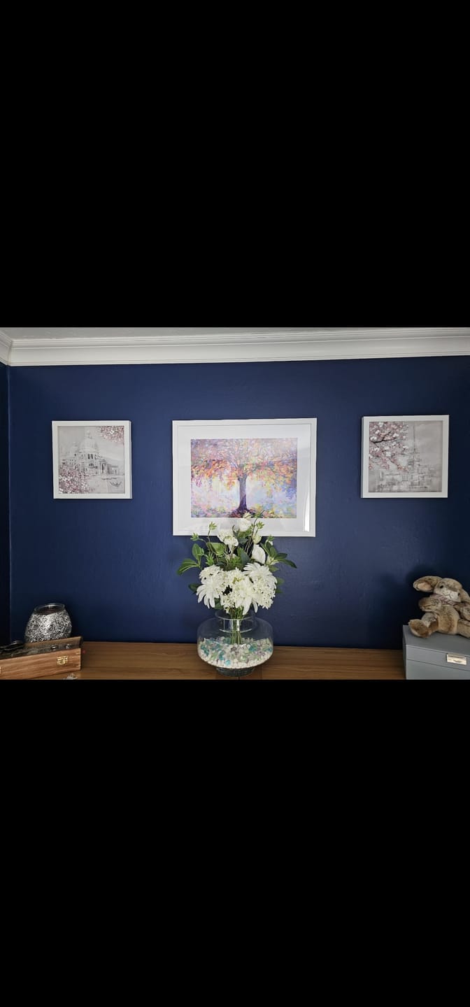 Customer photo review of Tree Of Happiness Framed Art Print