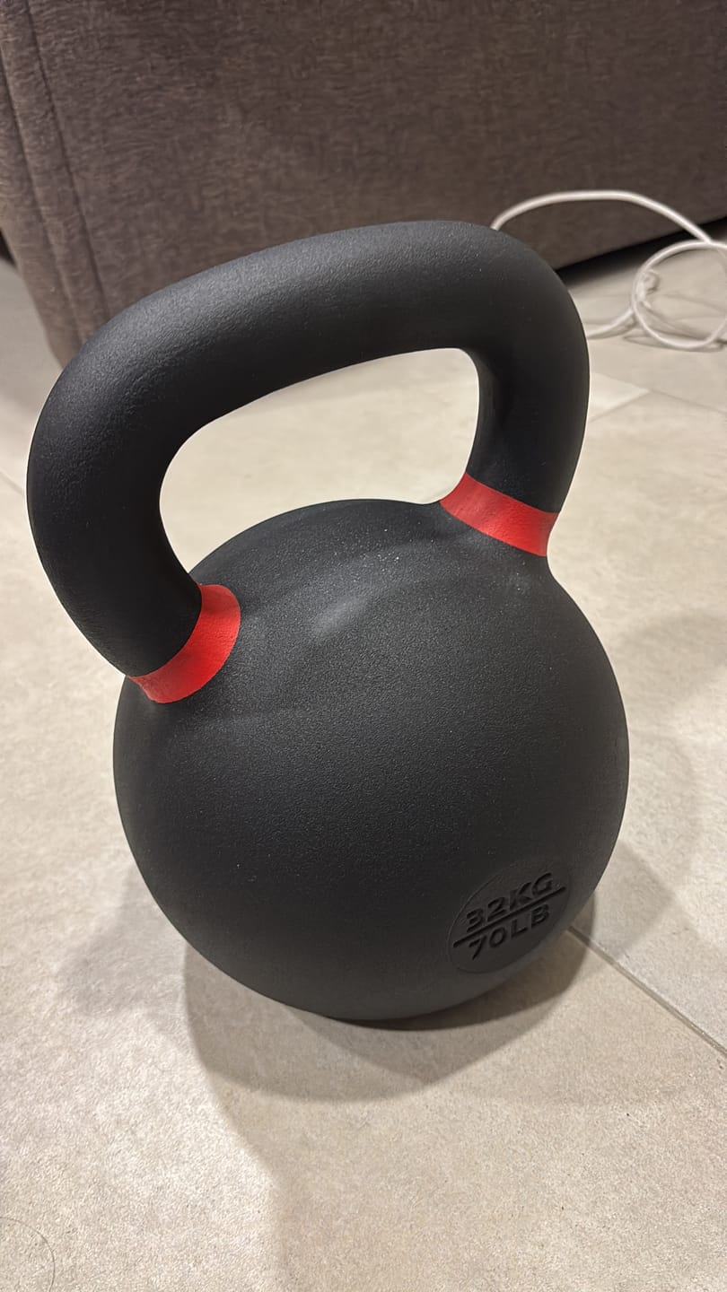 Customer photo review of Kettlebell Premium 4 a 36 kg IRONSIDE