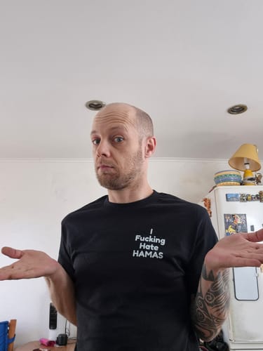 Customer photo review of Unisex t-shirt