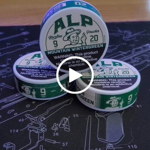 Customer video review of Mountain Wintergreen Nicotine Pouches