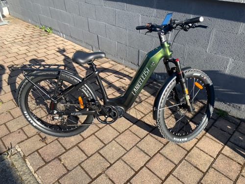 Customer photo review of Lankeleisi MG600 Lite 250W 27.5" Electric Trekking Bike 720Wh SUV E-bike with Torque Sensor 36V 20Ah Battery [Pre-order]