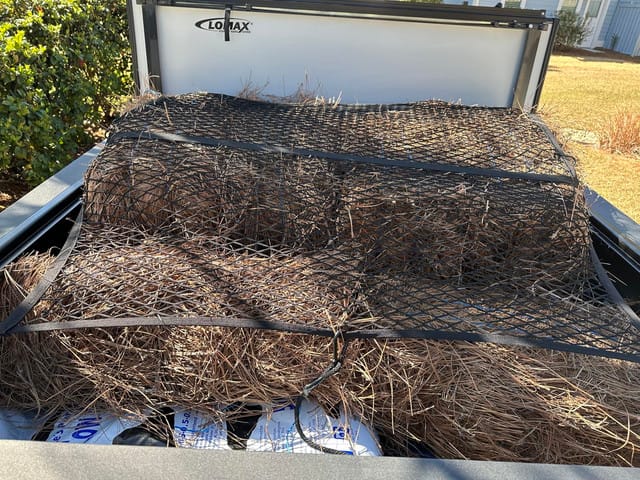 Customer photo review of Highly Elastic Truck Bed Net