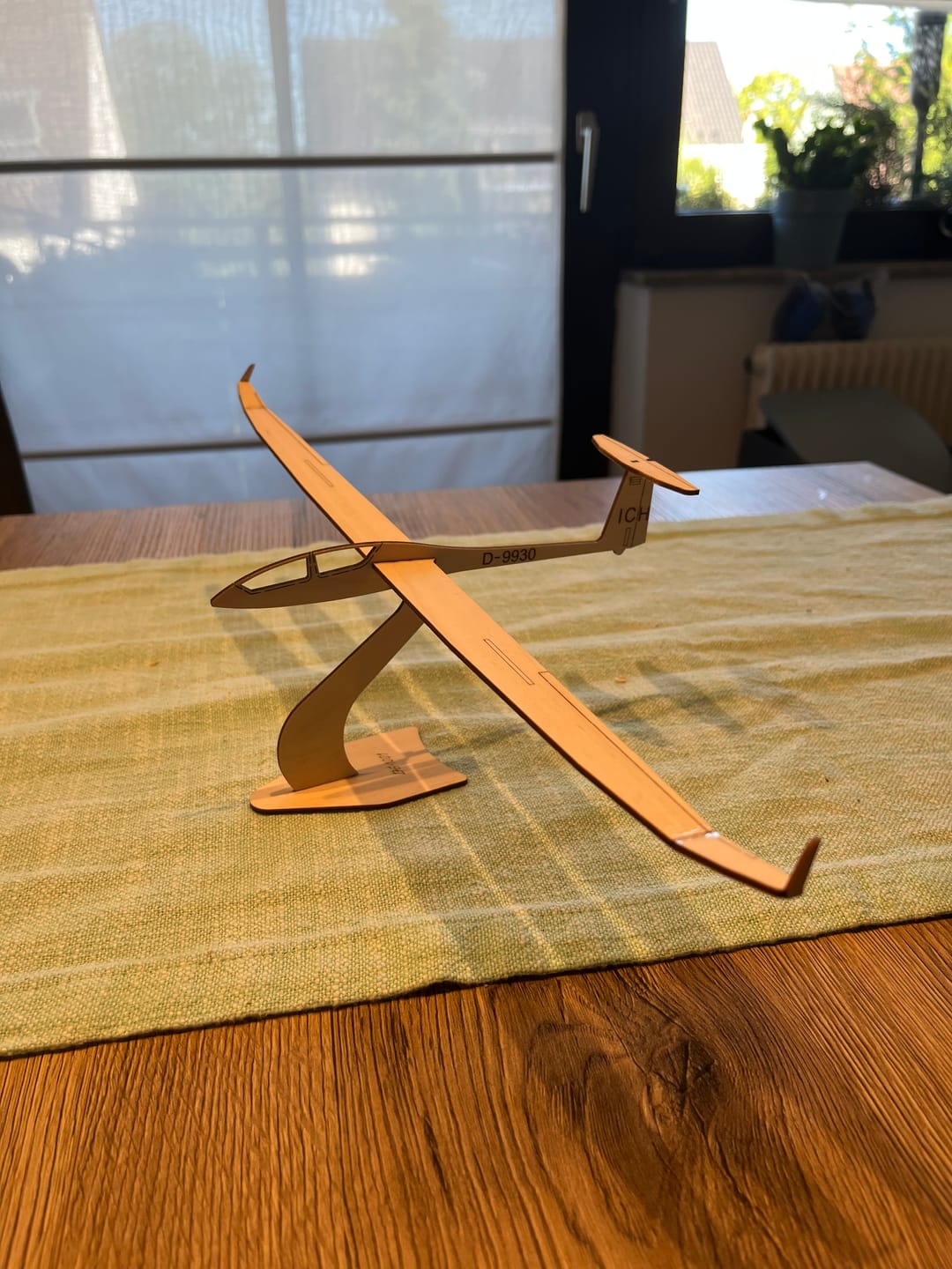 Customer photo review of DG 1001 Deko Flugzeugmodell Bausatz | Pure Planes