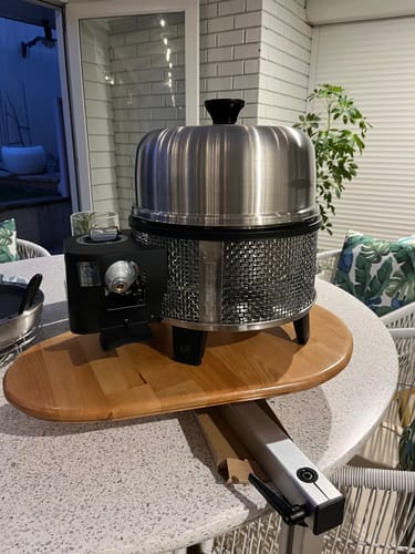 Customer photo review of COBB Grill Gas Bundle