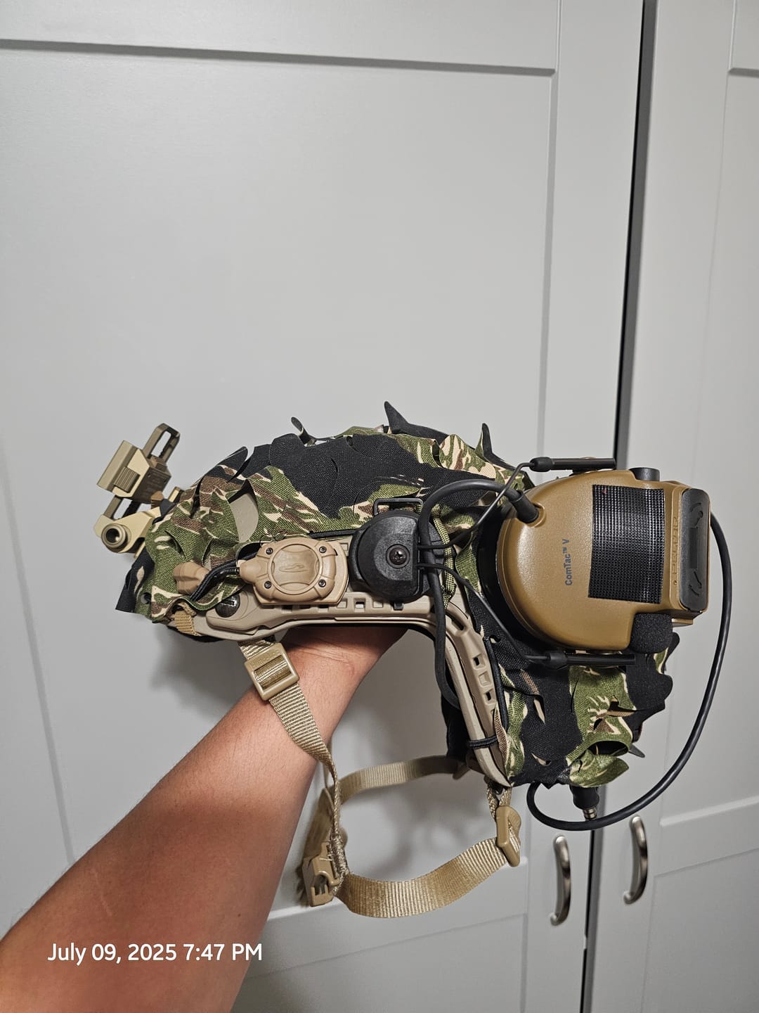 Customer photo review of HelmetScrim™ 2.0