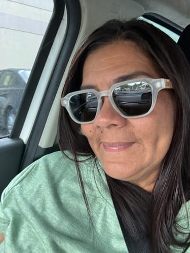 Customer photo review of Sea Glass White