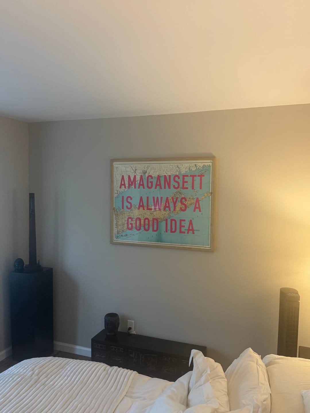 Customer photo review of Custom Pop Art Map Print (Any Location)