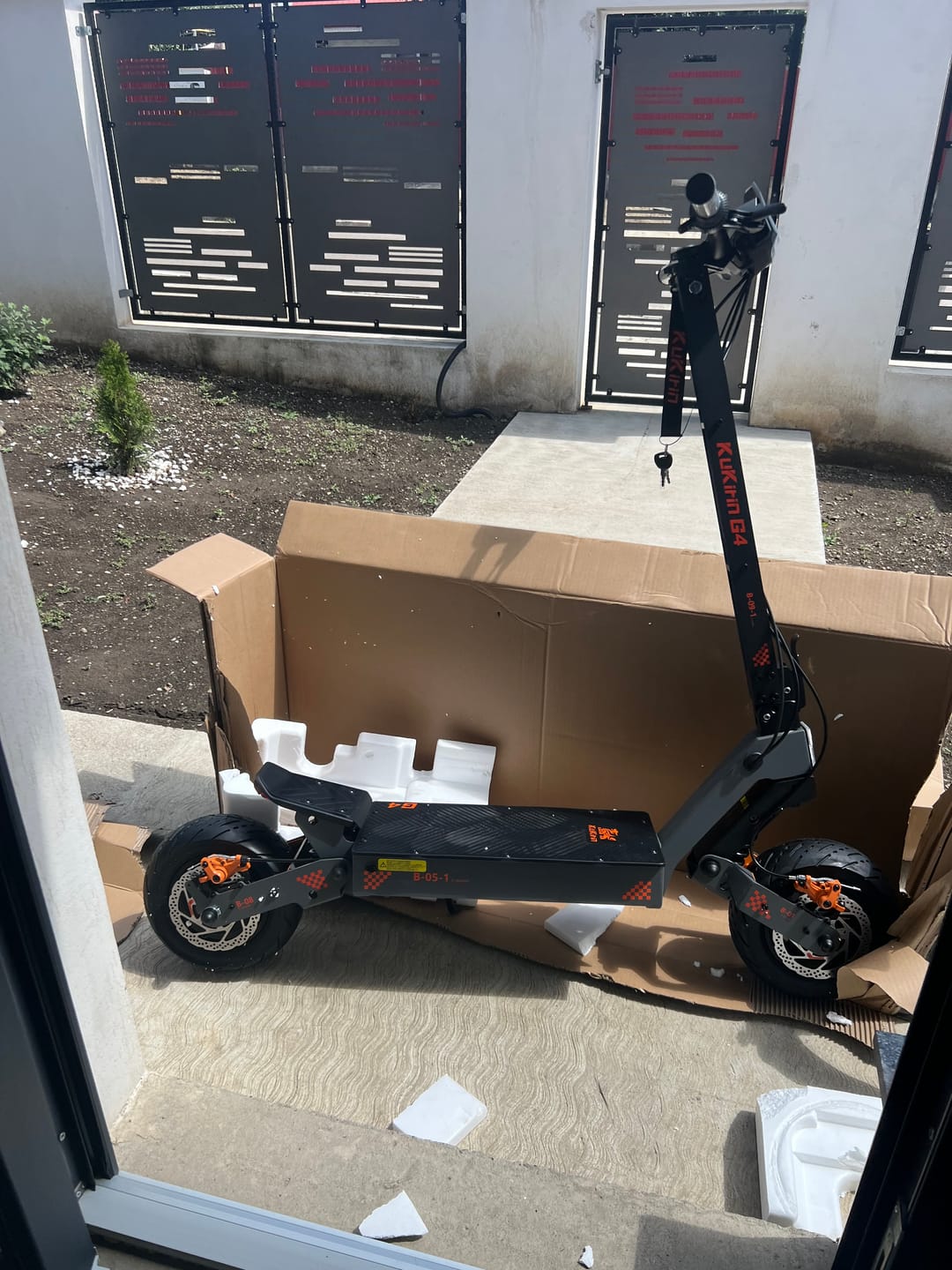 Customer photo review of KuKirin G4 Electric Scooter