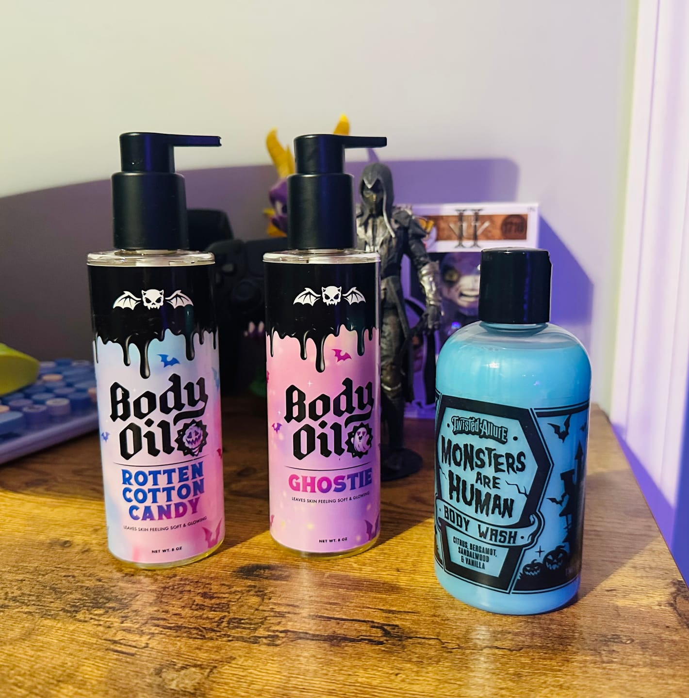 Customer photo review of Ghostie Body Oil