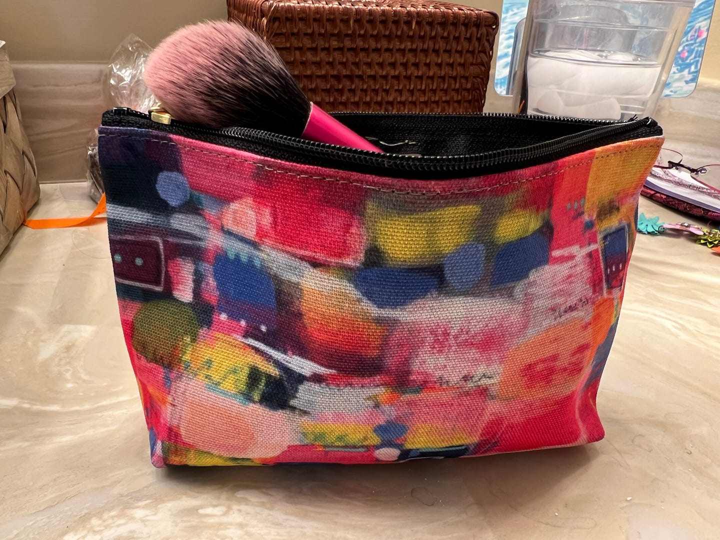 Customer photo review of "Color My World" Make up bag