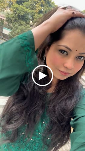 Customer video review of Bottle Green Rayon mukaish Long Kurta
