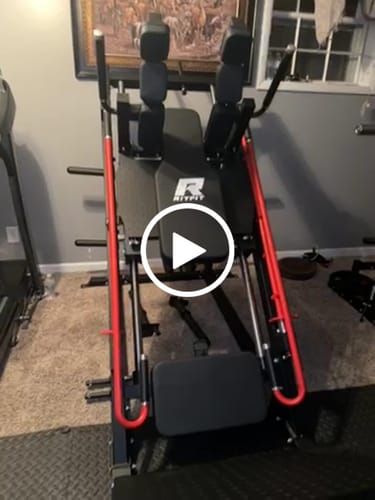 Customer video review of RitFit GAZELLE PRO 3-In-1 Leg Press and Hack Squat Machine
