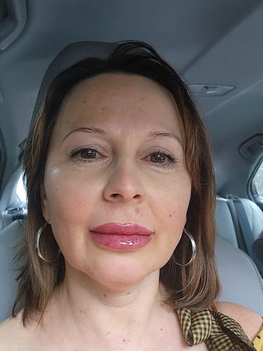 Customer photo review of Lip Glow Oil