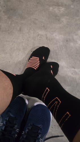 Customer photo review of Wesocks | Compression Mid Calf