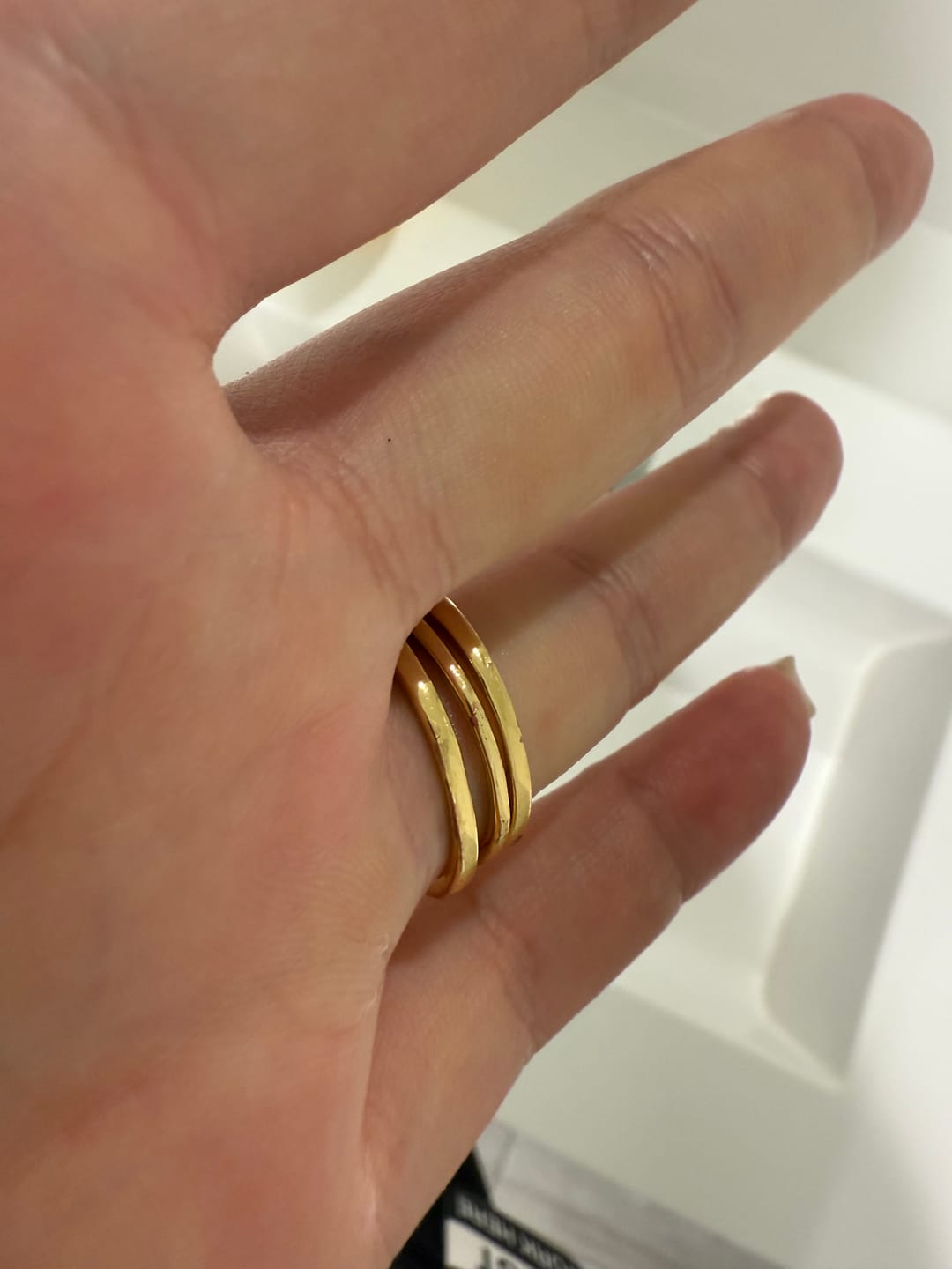 Customer photo review of Paloma sparkling Ring